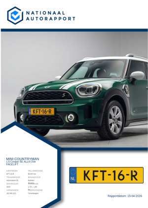 Afbeelding van het Nationaal Autorapport