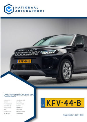 Afbeelding van het Nationaal Autorapport