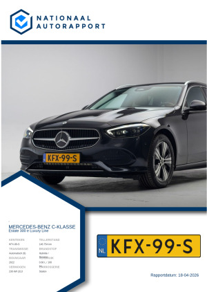 Afbeelding van het Nationaal Autorapport