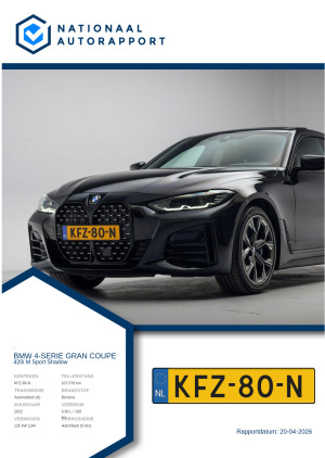 Afbeelding van het Nationaal Autorapport