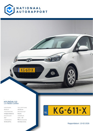 Afbeelding van het Nationaal Autorapport