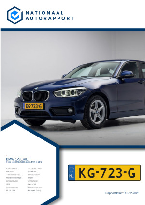 Afbeelding van het Nationaal Autorapport