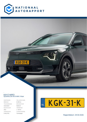 Afbeelding van het Nationaal Autorapport