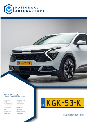 Afbeelding van het Nationaal Autorapport