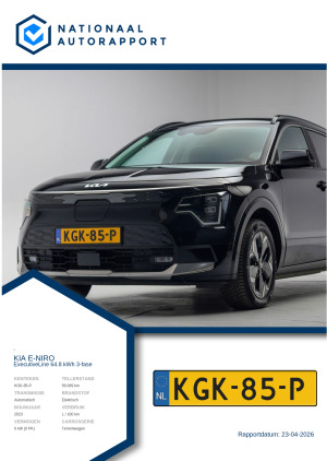 Afbeelding van het Nationaal Autorapport