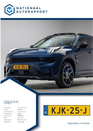 Afbeelding van het Nationaal Autorapport