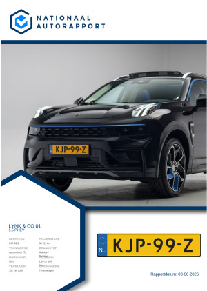 Afbeelding van het Nationaal Autorapport