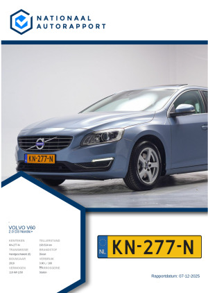 Afbeelding van het Nationaal Autorapport