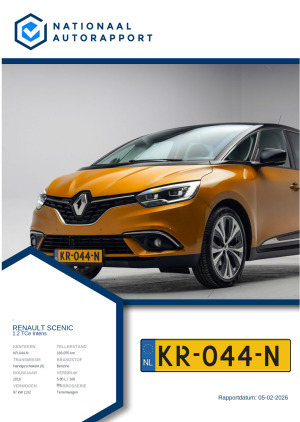 Afbeelding van het Nationaal Autorapport