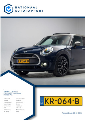 Afbeelding van het Nationaal Autorapport