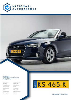 Afbeelding van het Nationaal Autorapport