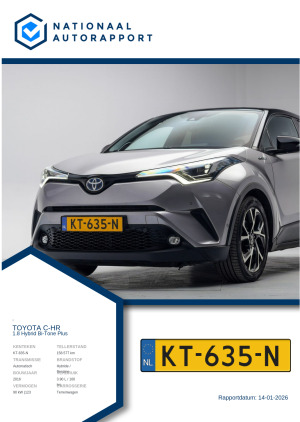 Afbeelding van het Nationaal Autorapport