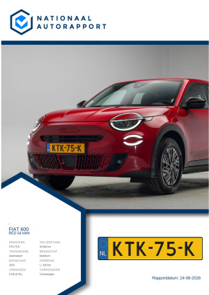 Afbeelding van het Nationaal Autorapport