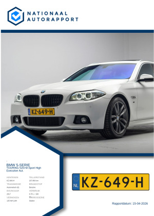 Afbeelding van het Nationaal Autorapport