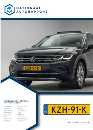 Afbeelding van het Nationaal Autorapport