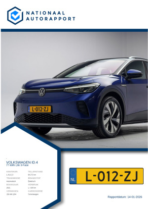 Afbeelding van het Nationaal Autorapport