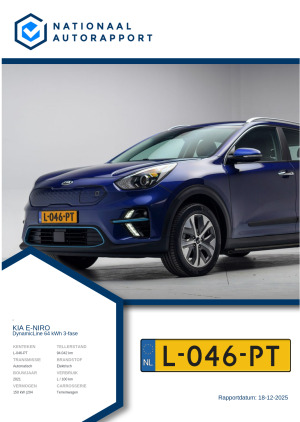 Afbeelding van het Nationaal Autorapport