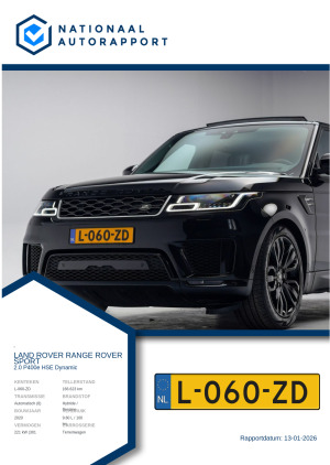 Afbeelding van het Nationaal Autorapport