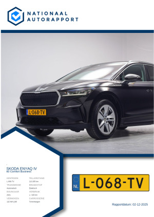 Afbeelding van het Nationaal Autorapport