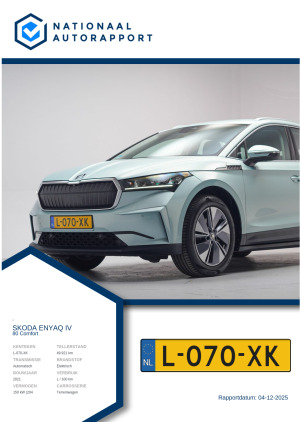 Afbeelding van het Nationaal Autorapport