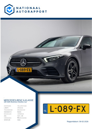 Afbeelding van het Nationaal Autorapport