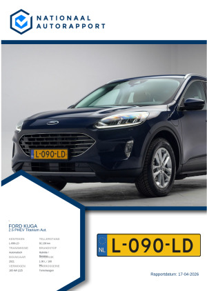 Afbeelding van het Nationaal Autorapport