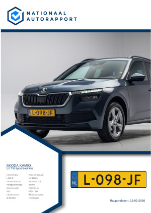 Afbeelding van het Nationaal Autorapport