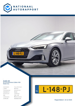 Afbeelding van het Nationaal Autorapport