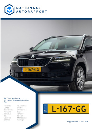 Afbeelding van het Nationaal Autorapport