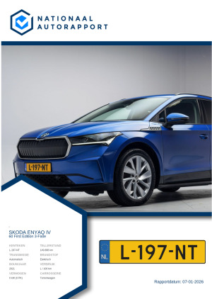 Afbeelding van het Nationaal Autorapport