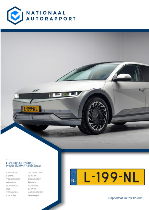 Afbeelding van het Nationaal Autorapport