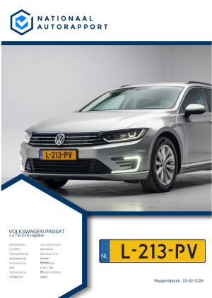 Afbeelding van het Nationaal Autorapport