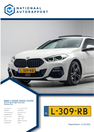 Afbeelding van het Nationaal Autorapport