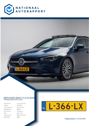 Afbeelding van het Nationaal Autorapport