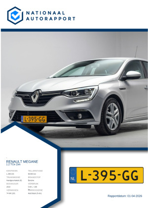 Afbeelding van het Nationaal Autorapport