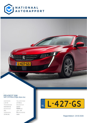 Afbeelding van het Nationaal Autorapport