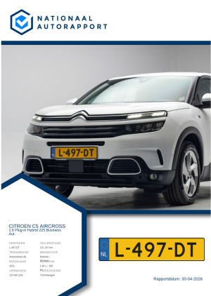 Afbeelding van het Nationaal Autorapport