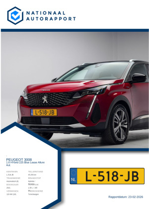 Afbeelding van het Nationaal Autorapport