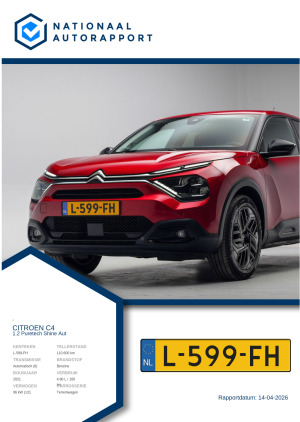 Afbeelding van het Nationaal Autorapport