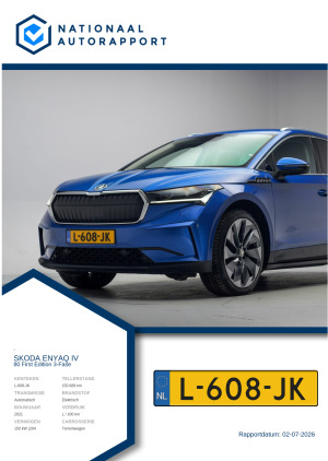 Afbeelding van het Nationaal Autorapport