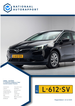 Afbeelding van het Nationaal Autorapport