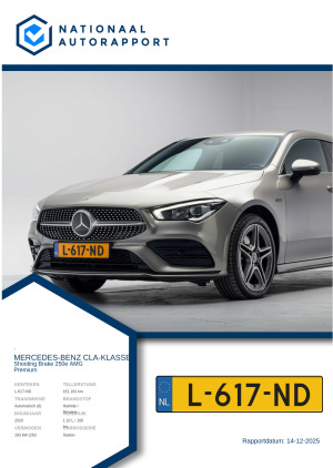 Afbeelding van het Nationaal Autorapport