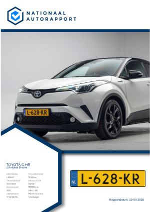 Afbeelding van het Nationaal Autorapport