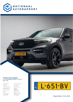 Afbeelding van het Nationaal Autorapport