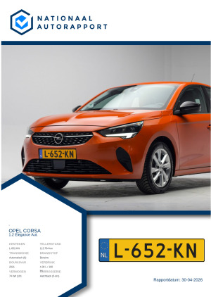 Afbeelding van het Nationaal Autorapport