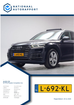 Afbeelding van het Nationaal Autorapport