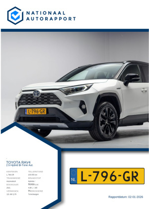 Afbeelding van het Nationaal Autorapport