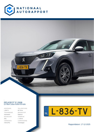 Afbeelding van het Nationaal Autorapport