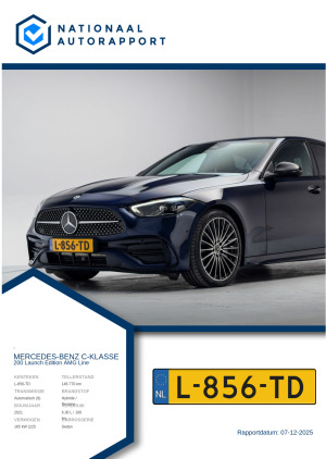 Afbeelding van het Nationaal Autorapport