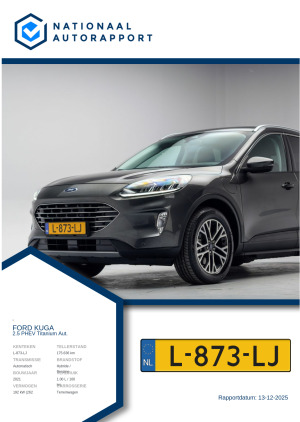 Afbeelding van het Nationaal Autorapport